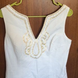 RES Lilly Pulitzer Resort White Janice Shift Dress