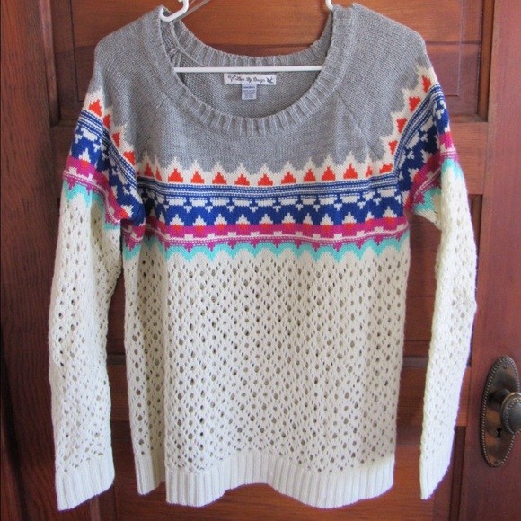 Crochet sweater