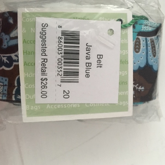 Vera bradely reversible cloth belt