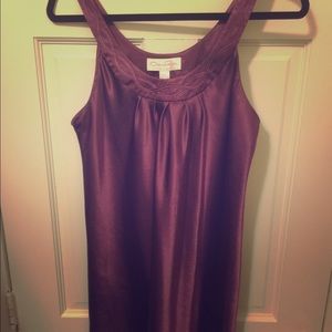Oscar de la Renta satin feel nightgown