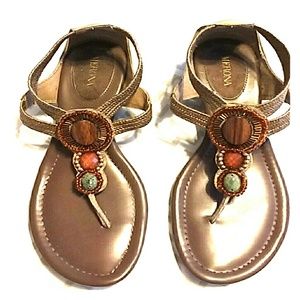 Mini-wedge sandals