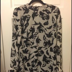 ASTR long sleeve shift dress