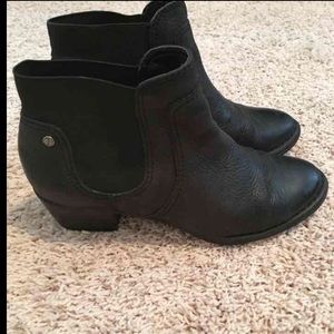 **SOLD** Black booties