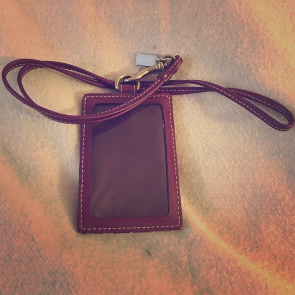 Coach lanyard
