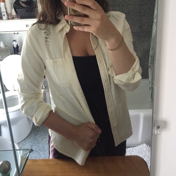 White button down - Picture 2 of 3