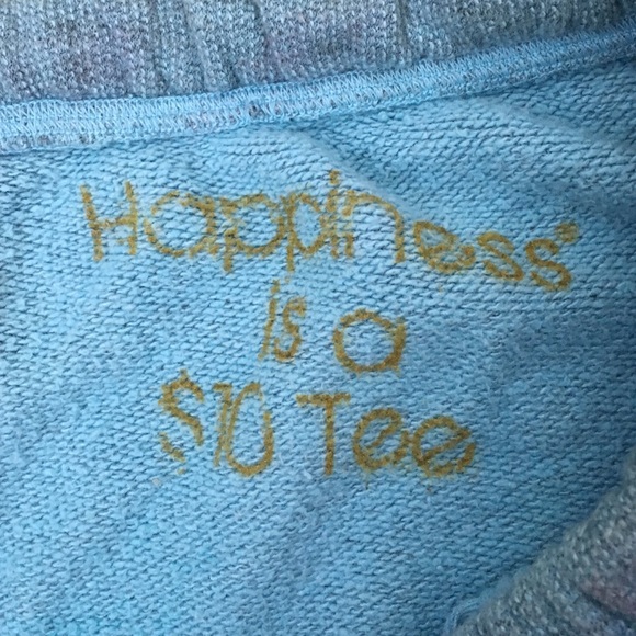 Happiness is a $10 Tee French Terry Sweatpants - S - Picture 4 of 4