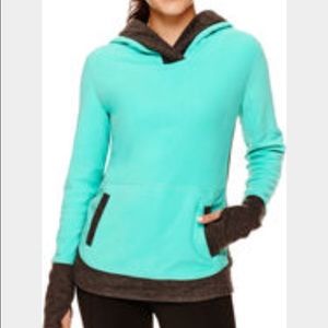 Fleece pullover hoodie