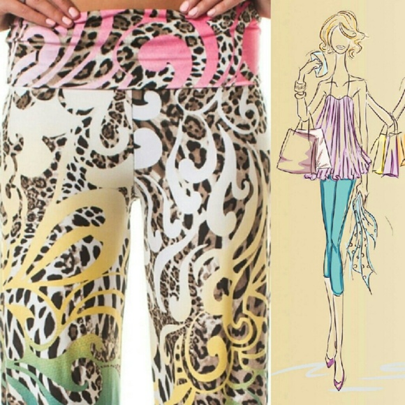A Walk On The Wild Side Palazzo Pants - Picture 3 of 4