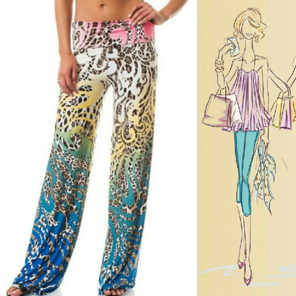 A Walk On The Wild Side Palazzo Pants - Picture 4 of 4