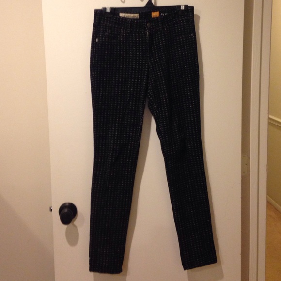 Pilcroy and the letter press black and white pants