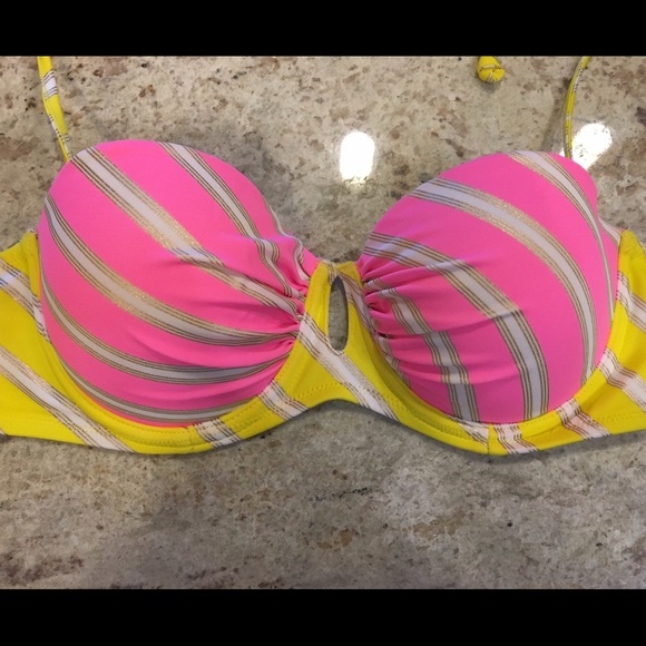 🔺SOLD! Victoria's Secret Bandeau Swim Top - Picture 2 of 4