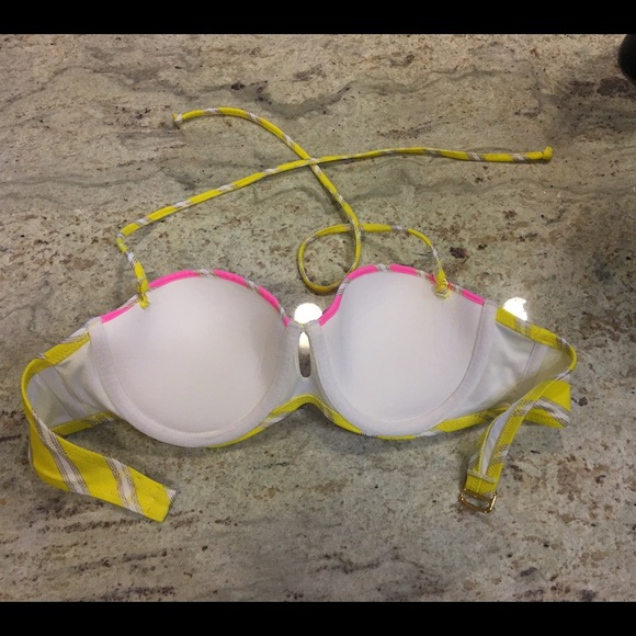 🔺SOLD! Victoria's Secret Bandeau Swim Top - Picture 3 of 4