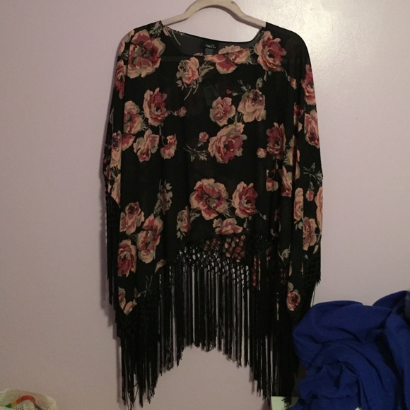 Floral kimono