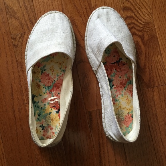 White Espadrilles