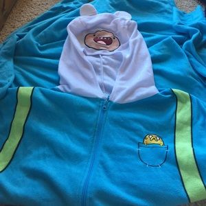 Finn Adventure time Men's size XXL onesie