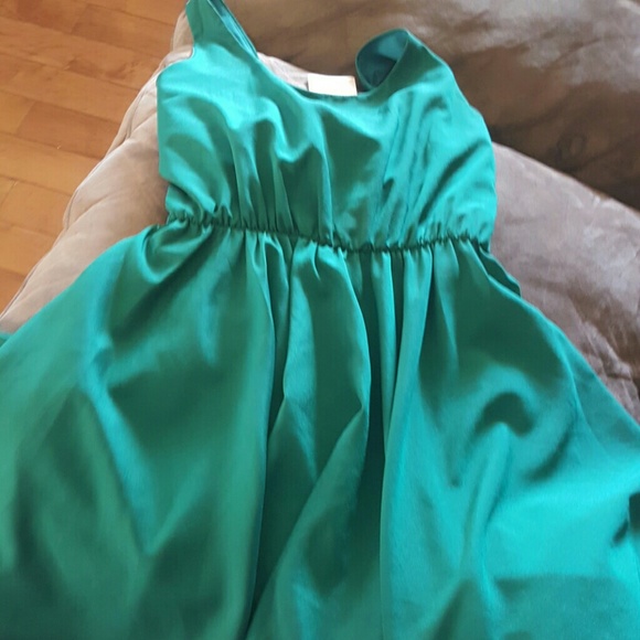 Beautiful green semi formal dress