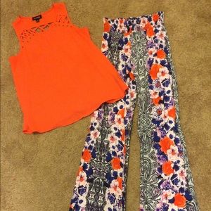 Small Palazzo Pants Dress Outfit