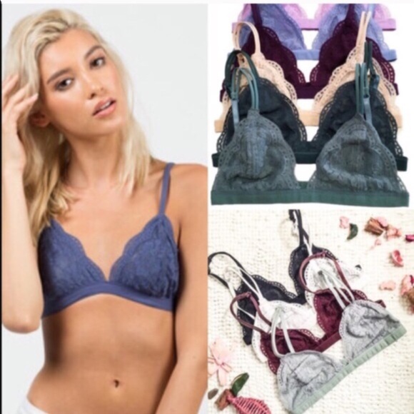 FRANCESCA delicate bralette -5 colors - Picture 3 of 4