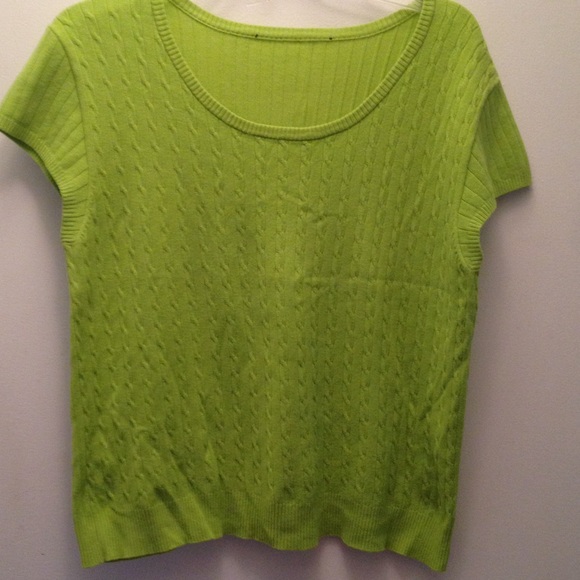 Cable knit sweater
