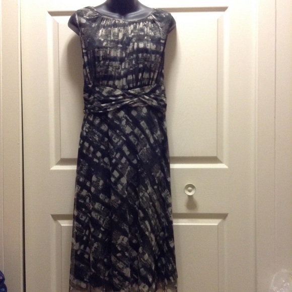 3 for$15 Plaid print mesh dress