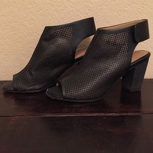 ALDO Black Slingback Ankle Boot/Sandal