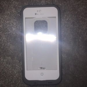 Lifeproof case iPhone 5/5s white / grey
