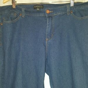 Plus size skinny leg jeans