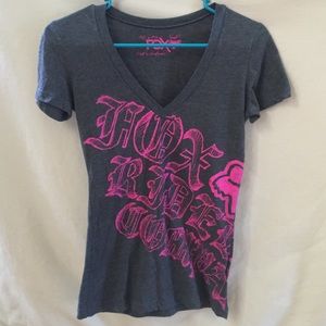 Fox graphic tee shirt size small