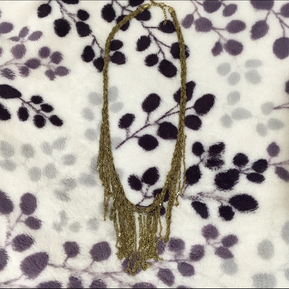 Layered gold chain necklace