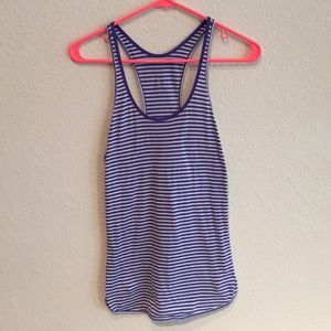 ONE HOUR SALE🎉lululemon purple striped yoga tank