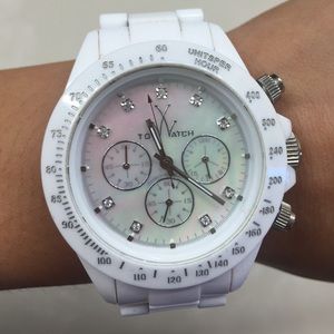 ToyWatch Womens White Watch