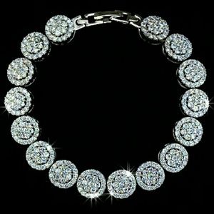 Stunning AAA+ CZ Diamond Bijouterie Studd Bracelet