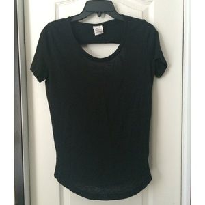 Pink Open Back T-Shirt