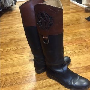 Frye Shoes - Frye Melissa Logo Riding Boots Frye Shoes - Frye Melissa Logo Riding Boots