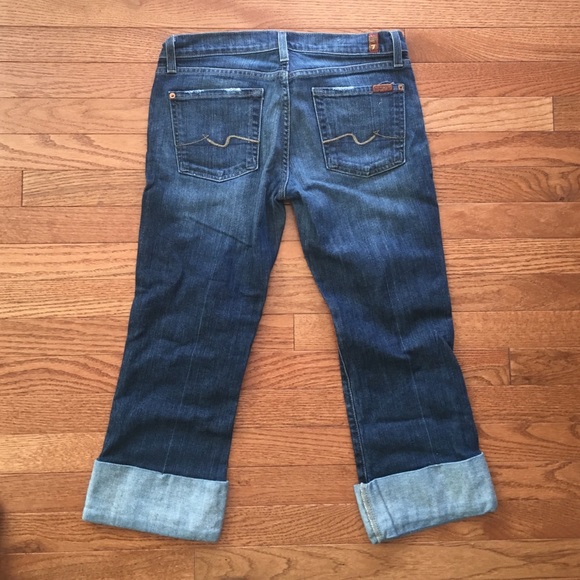7 For All Mankind Flip Flop Capri