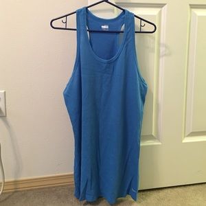 Nike razorback tank top- blue