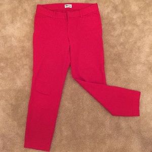 Red Old Navy Pixie Pant