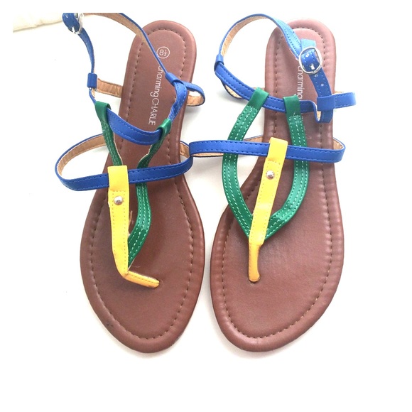 Multicolored Sandals