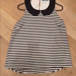 Peterpan collar blouse