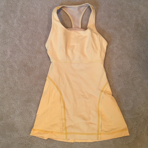 Yellow  athletic top