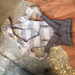Free people knit hoodie sz XS