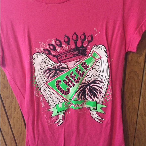 Fitted Cheer Shirt