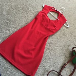 red forever 21 cocktail dress size small