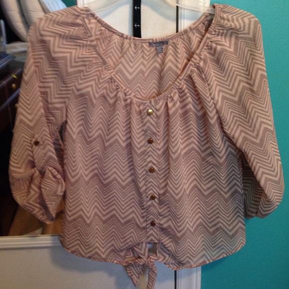 Chevron blouse - Picture 1 of 1