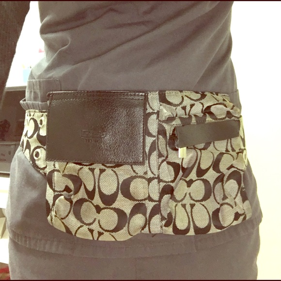 Coach waist purse