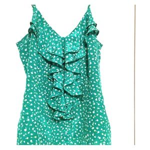 Kimchi Blue Silk Floral Print Top Urban Outfitters