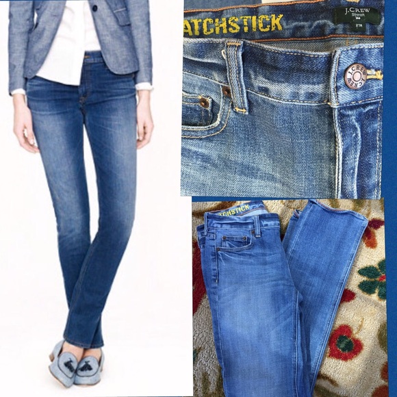💕J Crew Stretch Matchstick Jeans💕