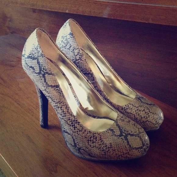 Animal Print Pumps