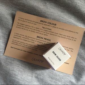never opened colourpop dope taupe brow colour