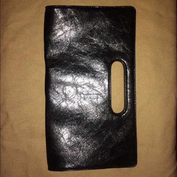 Envelope Black Handheld clutch